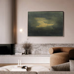 Abstract 193 Canvas Art 60 x 40 cm / Black