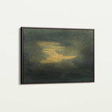 Abstract 193 Canvas Art 60 x 40 cm / Black