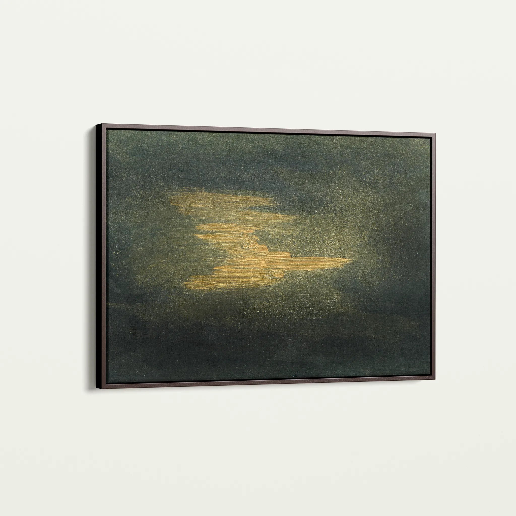Abstract 193 Canvas Art 60 x 40 cm / Black