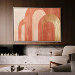 Boho 193 Canvas Art 60 x 40 cm / Black