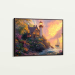 Landscape 193 Canvas Art 60 x 40 cm / Black