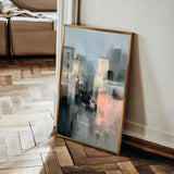 Abstract 1933 Canvas Art 60 x 40 cm / Black