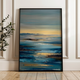 Abstract 1934 Canvas Art 60 x 40 cm / Black