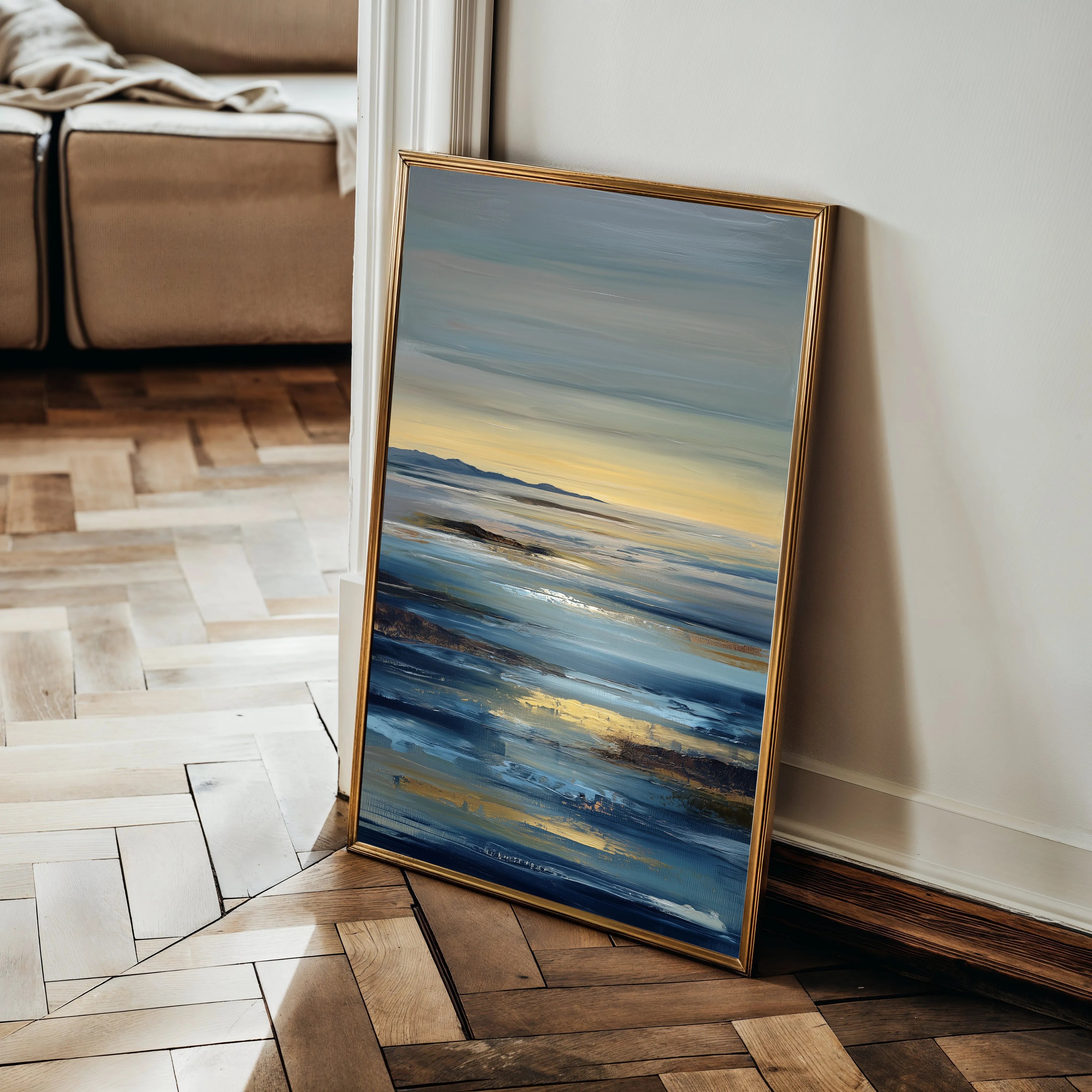 Abstract 1934 Canvas Art 60 x 40 cm / Black