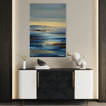 Abstract 1934 Canvas Art 60 x 40 cm / Black