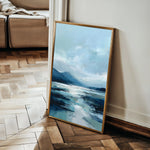 Abstract 1936 Canvas Art 60 x 40 cm / Black