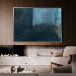 Abstract 194 Canvas Art 60 x 40 cm / Black