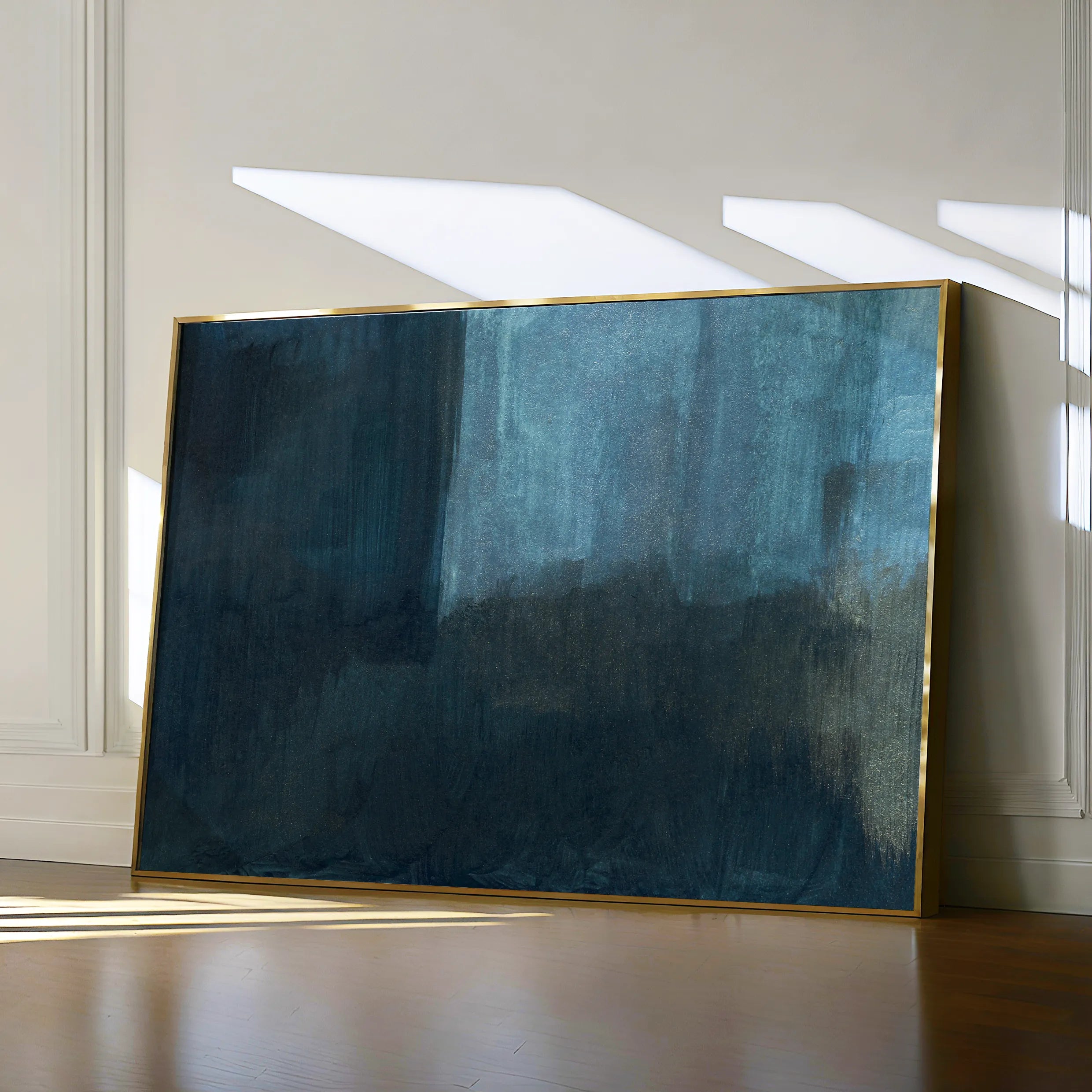 Abstract 194 Canvas Art 60 x 40 cm / Black