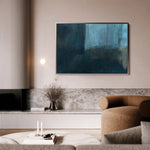 Abstract 194 Canvas Art 60 x 40 cm / Black