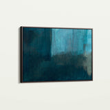 Abstract 194 Canvas Art 60 x 40 cm / Black