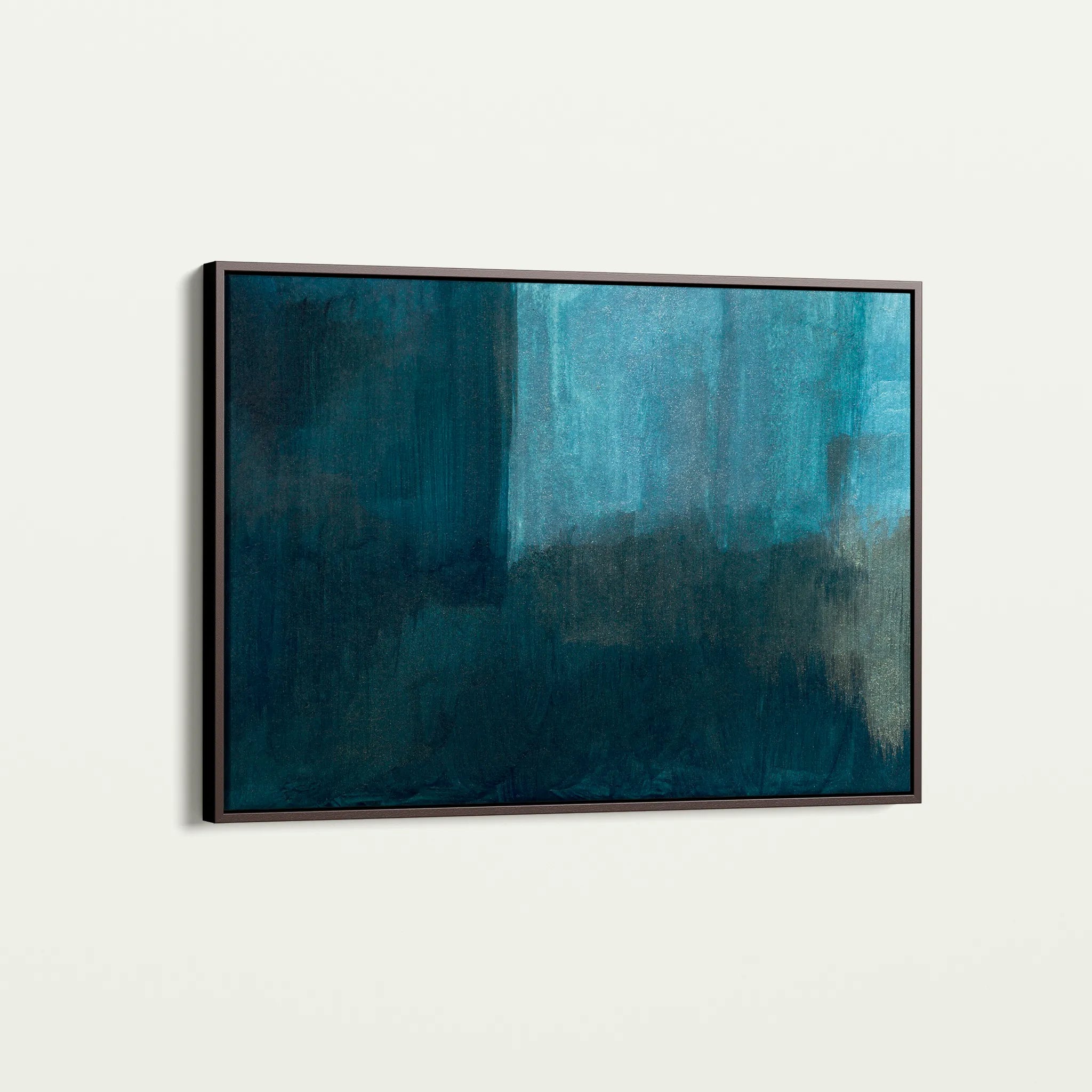 Abstract 194 Canvas Art 60 x 40 cm / Black