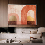 Boho 194 Canvas Art 60 x 40 cm / Black