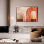 Boho 194 Canvas Art 60 x 40 cm / Black