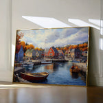 Landscape 194 Canvas Art 60 x 40 cm / Black