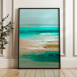 Abstract 1941 Canvas Art 60 x 40 cm / Black