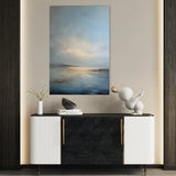 Abstract 1946 Canvas Art 60 x 40 cm / Black