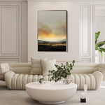 Abstract 1949 Canvas Art 60 x 40 cm / Black