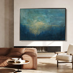 Abstract 195 Canvas Art 60 x 40 cm / Black