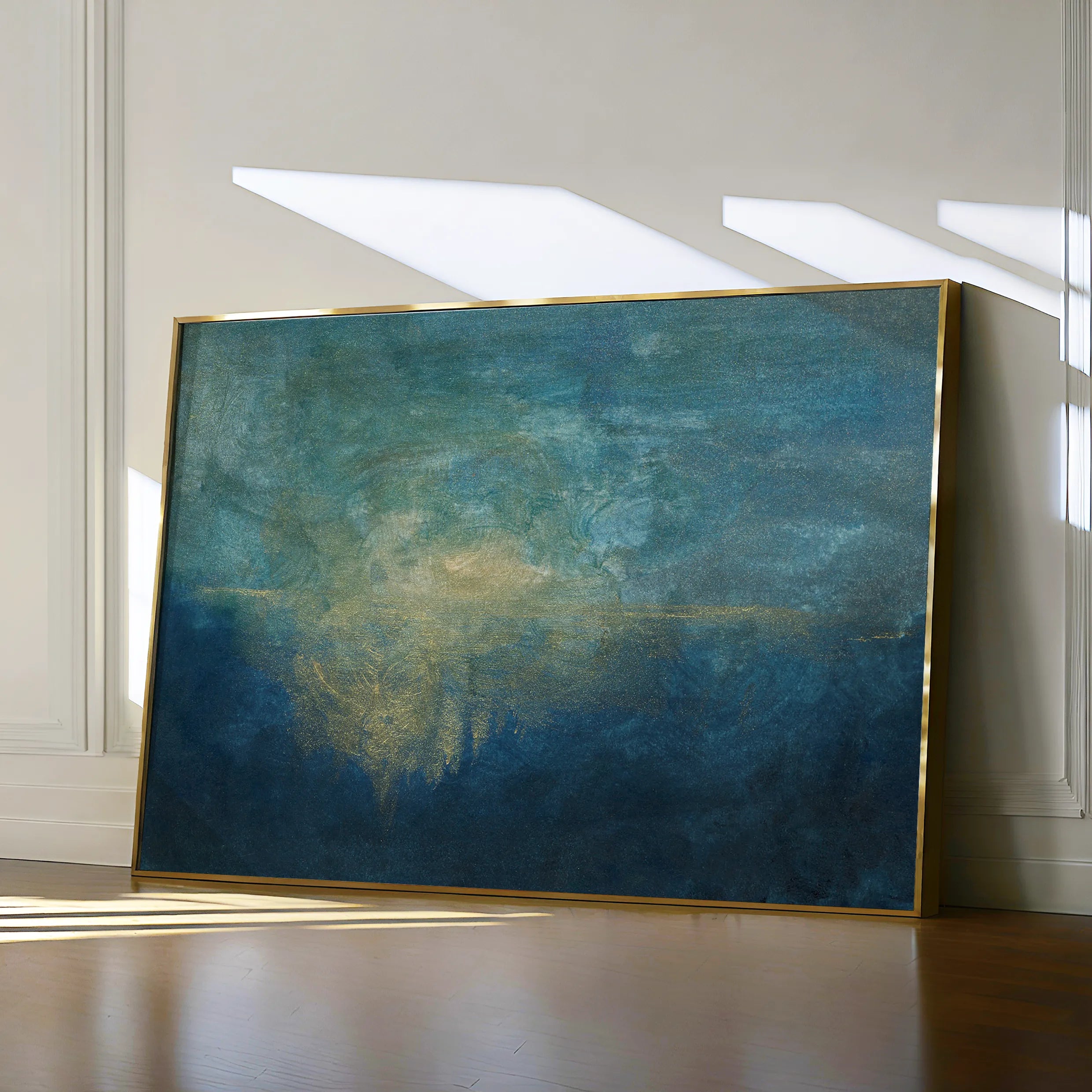 Abstract 195 Canvas Art 60 x 40 cm / Black