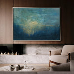 Abstract 195 Canvas Art 60 x 40 cm / Black
