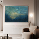 Abstract 195 Canvas Art 60 x 40 cm / Black