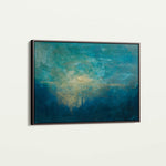 Abstract 195 Canvas Art 60 x 40 cm / Black