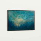 Abstract 195 Canvas Art 60 x 40 cm / Black