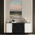 Abstract 1950 Canvas Art 60 x 40 cm / Black