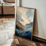 Abstract 1954 Canvas Art 60 x 40 cm / Black