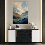 Abstract 1954 Canvas Art 60 x 40 cm / Black