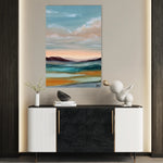 Abstract 1955 Canvas Art 60 x 40 cm / Black