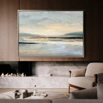 Abstract 1957 Canvas Art 60 x 40 cm / Black