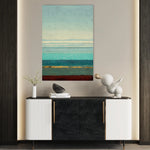 Abstract 1958 Canvas Art 60 x 40 cm / Black
