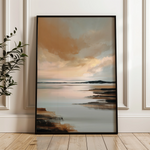 Abstract 1959 Canvas Art 60 x 40 cm / Black