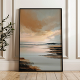 Abstract 1959 Canvas Art 60 x 40 cm / Black