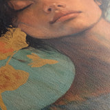 Portrait 196 Canvas Art 60 x 40 cm / Black