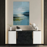 Abstract 1963 Canvas Art 60 x 40 cm / Black