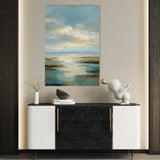 Abstract 1964 Canvas Art 60 x 40 cm / Black