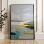 Abstract 1965 Canvas Art 60 x 40 cm / Black