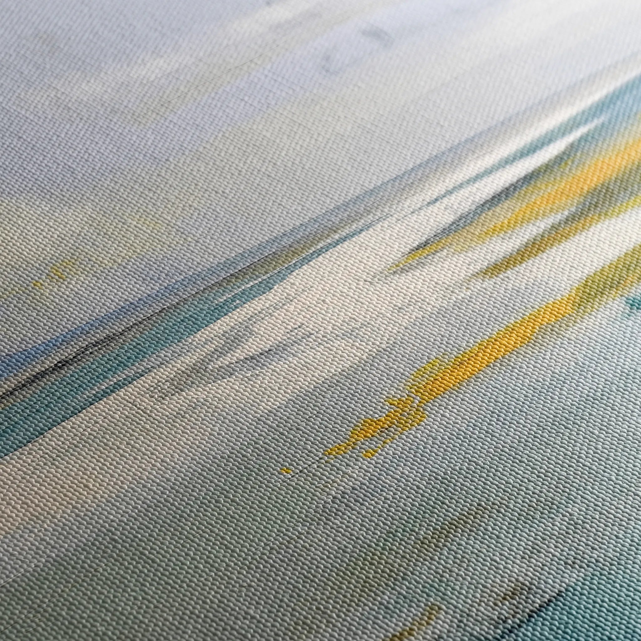 Abstract 1965 Canvas Art 60 x 40 cm / Black