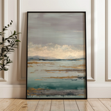 Abstract 1966 Canvas Art 60 x 40 cm / Black