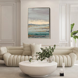 Abstract 1966 Canvas Art 60 x 40 cm / Black