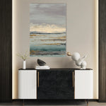 Abstract 1966 Canvas Art 60 x 40 cm / Black