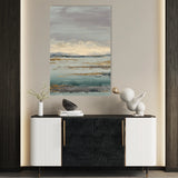 Abstract 1966 Canvas Art 60 x 40 cm / Black