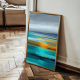 Abstract 1968 Canvas Art 60 x 40 cm / Black