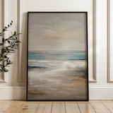 Abstract 1969 Canvas Art 60 x 40 cm / Black
