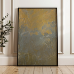 Abstract 197 Canvas Art 60 x 40 cm / Black