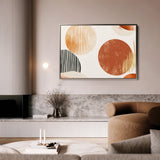 Boho 197 Canvas Art 60 x 40 cm / Black