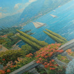 Landscape 197 Canvas Art 60 x 40 cm / Black