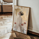Portrait 197 Canvas Art 60 x 40 cm / Black
